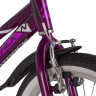 Детский велосипед NOVATRACK NOVARA 18” фиолетовый 185ANOVARA.VL22