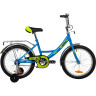 Детский велосипед NOVATRACK URBAN 18” сине-зеленый 183URBAN.BL9