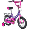 Детский велосипед NOVATRACK VECTOR 12” лиловый 123VECTOR.LC20