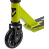 Самокат для детей NOVATRACK WOLF 110 PLASTIC черно-зеленый 110P.WOLF.BGN9